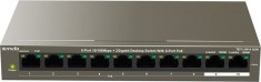 TENDA 8-PORT POE SWITCH TEF1110P-8-102W &amp;quot;TEF1110P-8-102W&amp;quot; (timbru verde 2 lei) foto