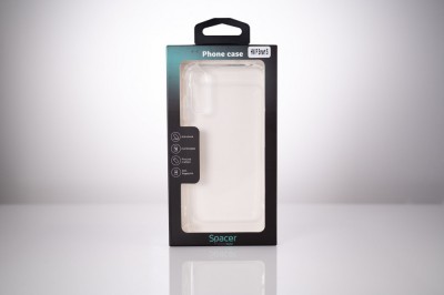 Husa Huawei telefon P Smart S, transparent, tip back cover, protectie suplimentara antisoc la colturi, material flexibil TPU, &amp;quot;SPPC-HU-P-SS-CLR&amp;quot; foto