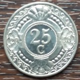 (S) MONEDA ANTILELE OLANDEZE - 25 CENTS 2016, EXOTICA, STARE FOARTE BUNA, Australia si Oceania