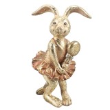 Cumpara ieftin Figurina Iepuras Paste polirasina multicolora 8x6x14 cm