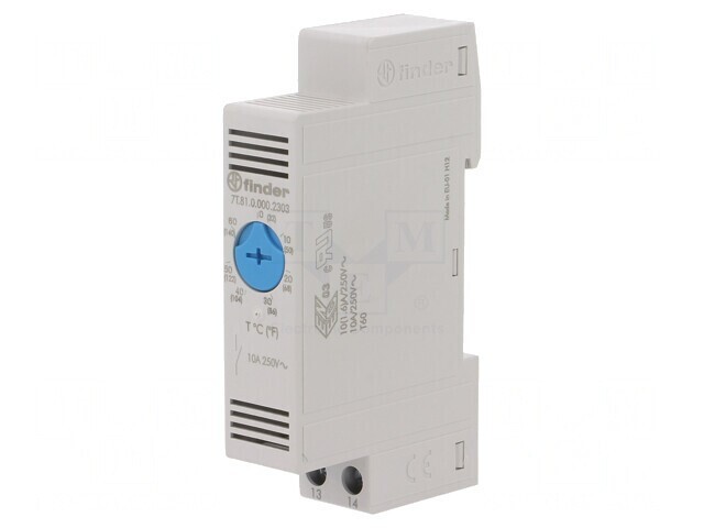 Termostat NO 10A 250VAC cu șurub IP20