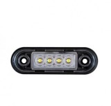 Lampa Pozitie LED Alb 12-36V, 4 LEDuri, 84x27mm, Consum Redus, Rezistenta Socuri, Etansa