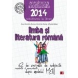 LIMBA SI LITERATURA ROMANA. EVALUAREA NATIONALA 2014. 62 DE VARIANTE DE SUBIECTE DUPA MODELUL MEN. CLASA A VIII-A