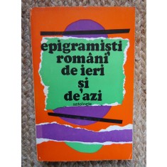 EPIGRAMISTI ROMANI DE IERI SI DE AZI. ANTOLOGIE-N. CREVEDIA