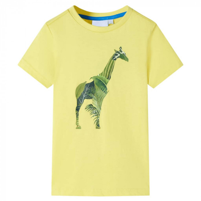 Tricou pentru copii, galben, 116 GartenMobel Dekor