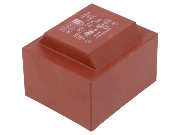 Transformator &icirc;ncapsulat 22VA 230V-12V PCB