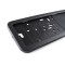 Suport numar inmatriculare din INOX negru mat, LPF 003 AVX-AM02067
