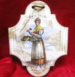 APLICA DECORATIVA CERAMICA DECOR MESERII VECHI DIN PARIS 20 CM
