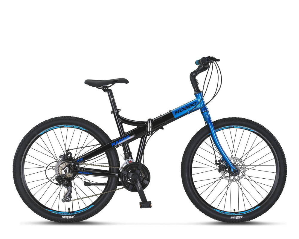 Bicicleta Mosso Marine 2D pliabila, cadru din aluminiu, roata 26", culoare  negruPB Cod:3260017006 | Okazii.ro