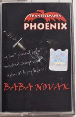 Transsylvania Phoenix - Baba Novak caseta audio Zone Rec Romania 2005 rock