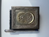 Icoana veche Maica Domnului argint masiv 84