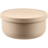 Zopa Silicone Bowl with Lid bol din silicon cu capac Sand Beige 1 buc