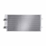 Condensator aer conditionat Ford Edge 2014; motor 2.0 Ecoboost, dimensiuni [mm]: 680x330x16, uscator integrat, iesire 10,15mm, intrare 15,5mm;