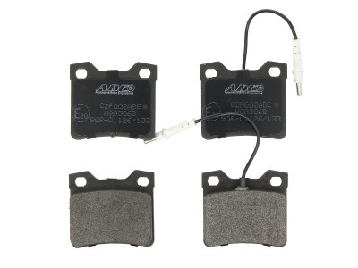 Set placute frana,frana disc PEUGEOT 607 (9D, 9U) (2000 - 2016) ABE C2P002ABE foto