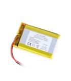Acumulator Lithium Polymer 06036 980mAh 1S 3.7V fir cu conector, Akyga Battery