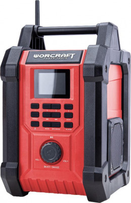 Radio Worcraft CBTS-S20LiH, DAB+FM, 20V, Bluetooth, AUX, 2x15W foto