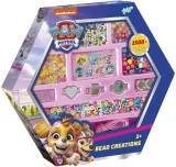 Set creativ DIY, cu margele, Creatii colorate si bratari cool, Paw Patrol