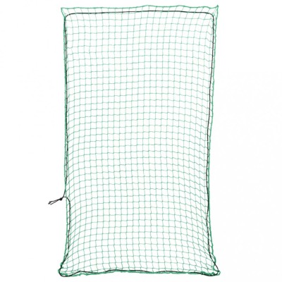 vidaXL Plasă de remorcă cu funie elastică, verde, 4x2,5 m, PP foto