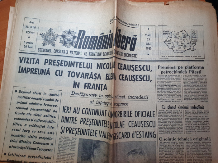 romania libera 25 iulie 1980-nadia comaneci frustrata de arbitrajul incorect