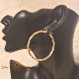 Cumpara ieftin Cercei , zAurora Classica, , cercuri mari 5 cm cu stralucire atemporala