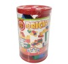 Cuburi Constructie Copii, 32 Piese, Multicolore, Plastic Rezistent, Dezvolta Creativitatea si Imaginatia, Cilindru Transport