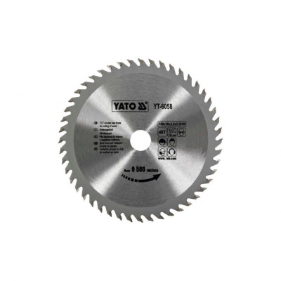 Disc fierastrau wolfra m pentru lemn 160x48x20 Yato YT-6058 foto