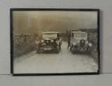 &quot;Cursa de masini&quot; fotografie veche cca 1950