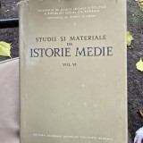 Studii si materiale de istorie medie vol.VI