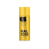 Vopsea spray acrylic RAL1018 galben zinc 400ml Cosmos 0141018