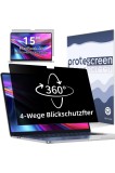Filtru de confidențialitate Protescreen 360&deg; pentru MacBook Air 15" (2021-2026 M2 M3 M4 M5), protector de ecran cu protecție &icirc;mpotriva luminii albastr
