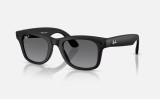 Ray-Ban Meta Wayfarer Gen 2 High Bridge Fit Matte Black Graphite Polarized 50-22