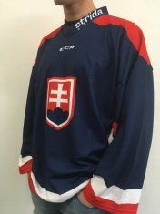 Echipa națională de hochei tricou de hochei Slovakia Ice Hockey Team blue - XXL