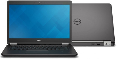 Laptop DELL, LATITUDE E7450, Intel Core i5-5300U, 2.30 GHz, SSD: 240 GB, RAM: 8 GB, video: Intel HD Graphics 5500, webcam, BT, 14 LCD (FHD), 1920 x 10 foto