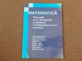 MATEMATICA TESTE GRILA PENTRU BACALAUREAT GHEORGHE CENUSA CONSTANTIN RAISCHI