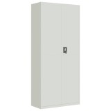 Cumpara ieftin Fiset, gri deschis, 90x40x200 cm, otel