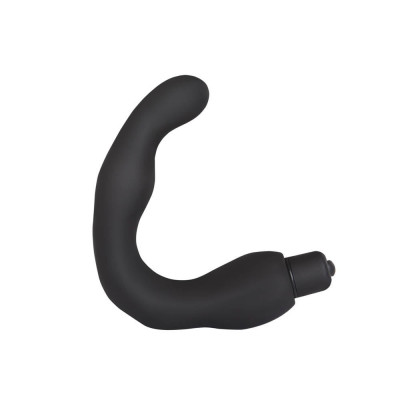 Renegade Vibrating Massager III - Stimulator Prostată din Silicon cu Vibrații, 11 cm foto