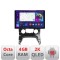 Navigatie dedicata Peugeot 3008 Quad Core N-323 Edonav ecran 13&quot; 2K 8 si 128 Android Waze USB Navigatie 4G 360 Toslink Youtube Rad CarStore Technology