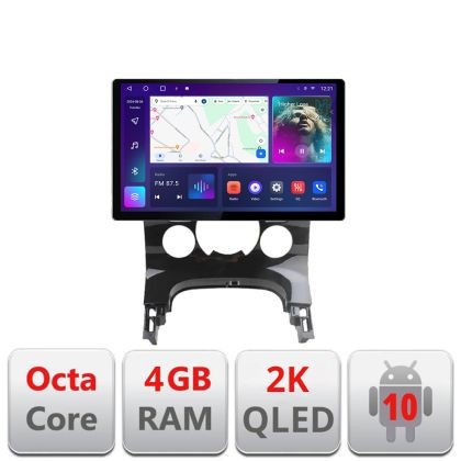 Navigatie dedicata Peugeot 3008 Quad Core N-323 Edonav ecran 13&quot; 2K 8 si 128 Android Waze USB Navigatie 4G 360 Toslink Youtube Rad CarStore Technology