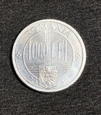 Moneda 1000 lei 2000 foto
