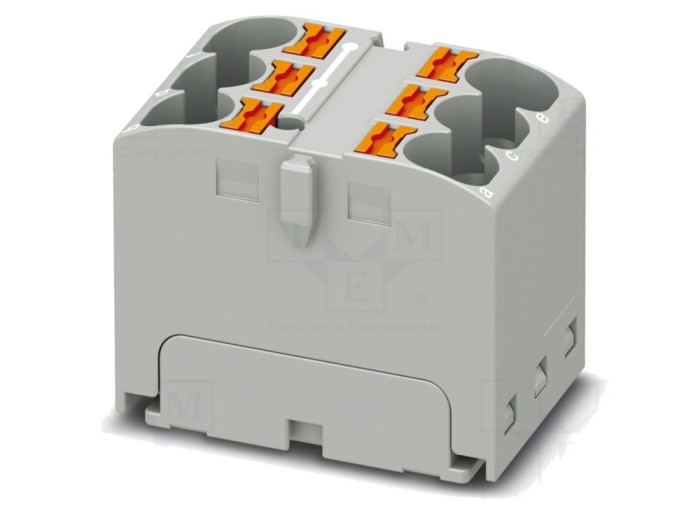 Conector de șine 32A 450V push-in