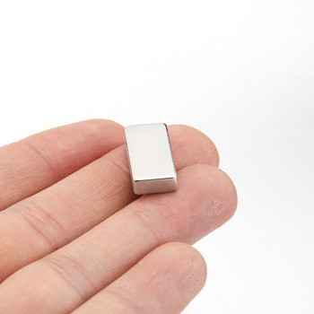 Magnet puternic neodim bloc 20mm x 10mm x 5mm - forta 4.5kg foto
