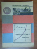 Matematica. Algebra. Manual clasa a 8a, Clasa 8