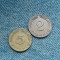 3o - Lot 2 + 5 Pfennig 1950 f Germania / lot 2 monede / primul an de batere
