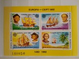 1992-Lp 1282-Europa C.E.P.T.- col. dant.-MNH, Nestampilat