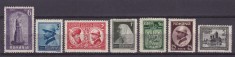 ROMANIA 1922 LP 73 INCORONAREA REGELUI FERDINAND LA ALBA IULIA 1922 SERIE STARE MNH