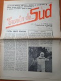 Gazeta de sud 2-16 aprilie 1990 anul 1,nr.1-prima aparitie a ziarului