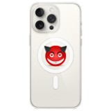 Husa personalizata apple iphone 14 pro, magsafe, evil love