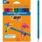 Creioane colorate Tropicolors P/18, BIC