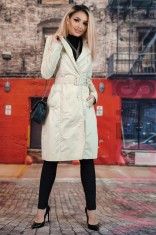 U825-15 Palton casual, simte-te eleganta in zilele urate