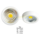 Spot Led aplicat 519/COB 15w/4000k